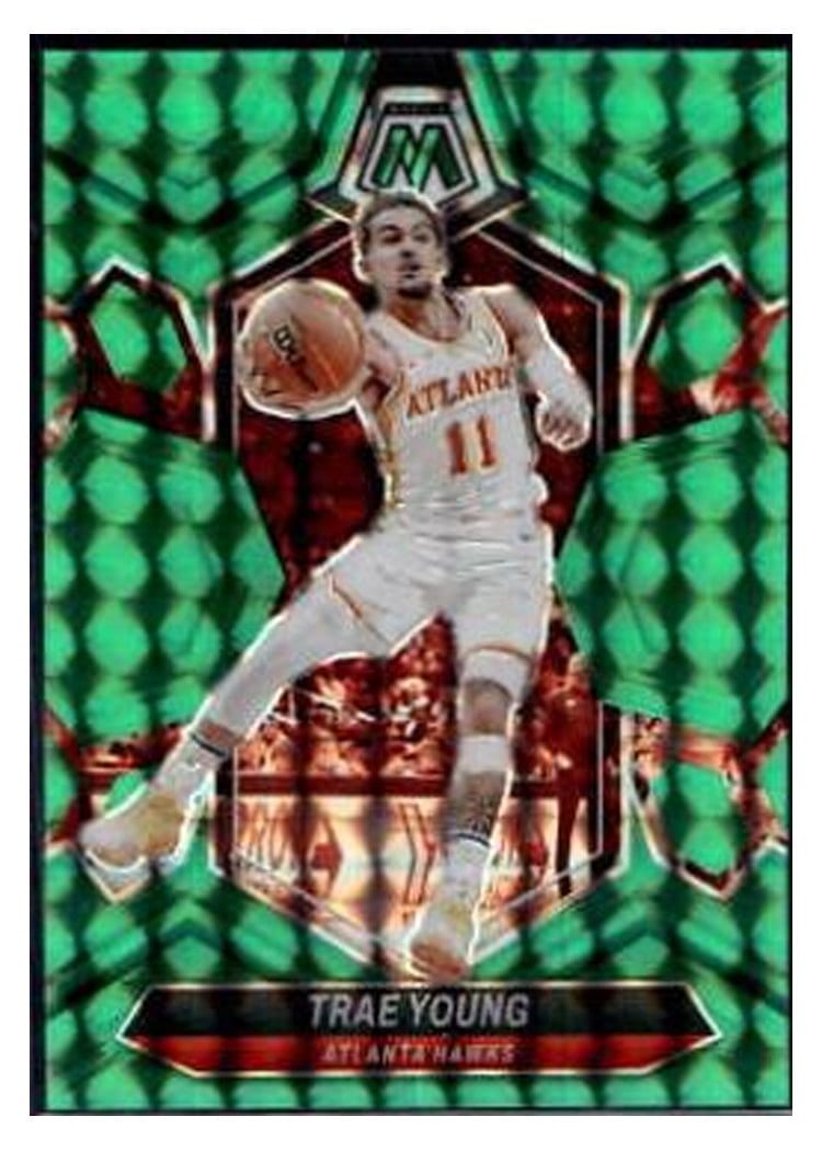 2023-24 Panini Mosaic Base Set Trae Young #107 card