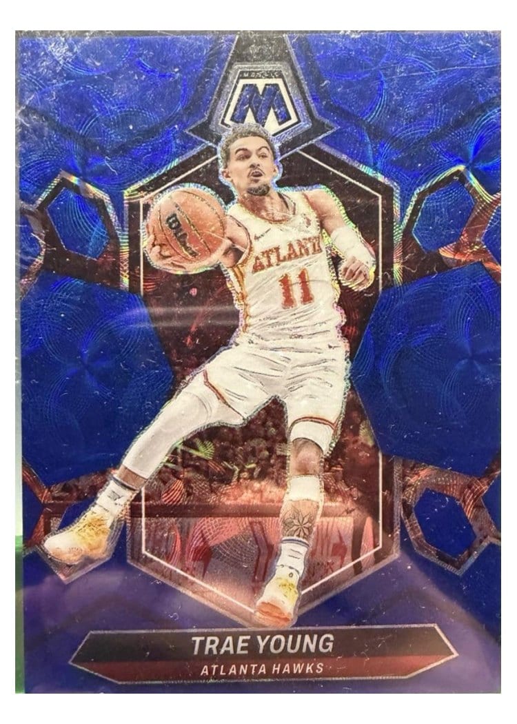 2023-24 Panini Mosaic Base Set Trae Young #107 card