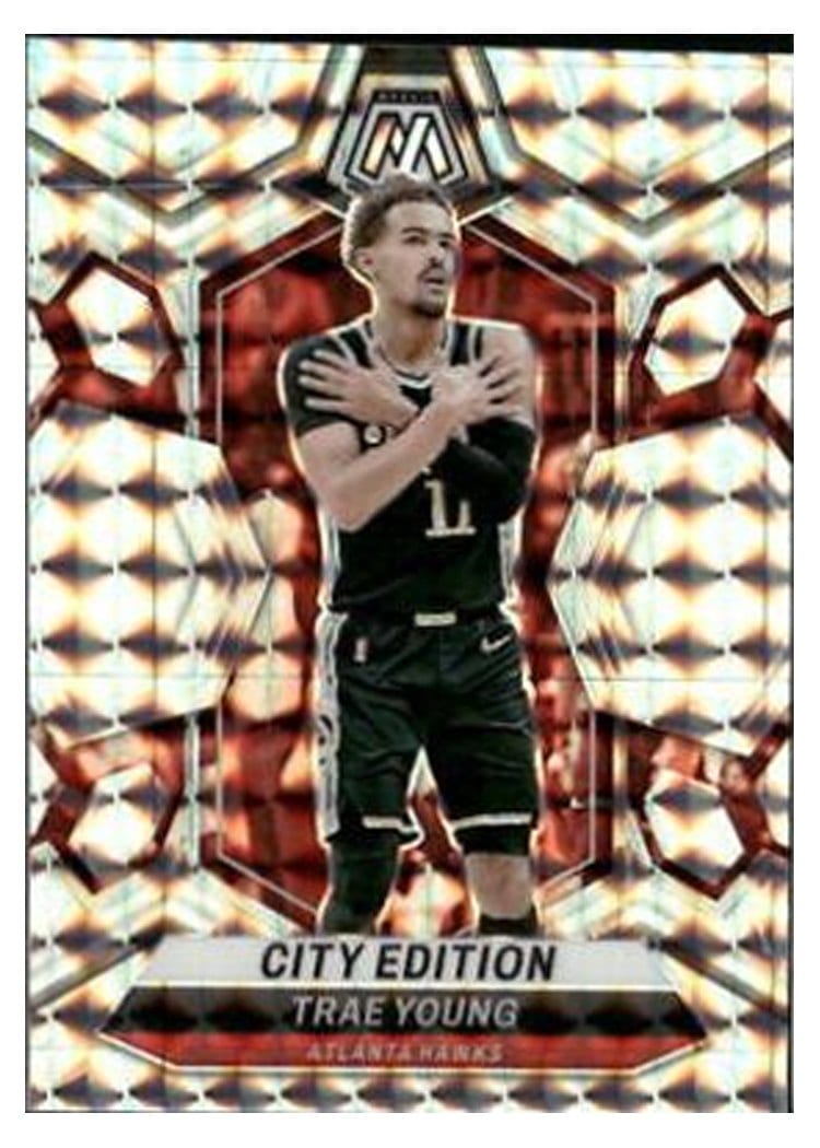 2023-24 Panini Mosaic Base Set Trae Young #274 card