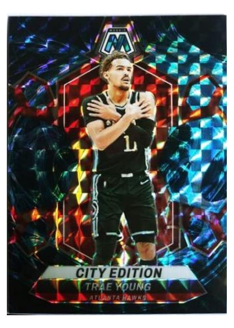 2023-24 Panini Mosaic Base Set Trae Young #274 card