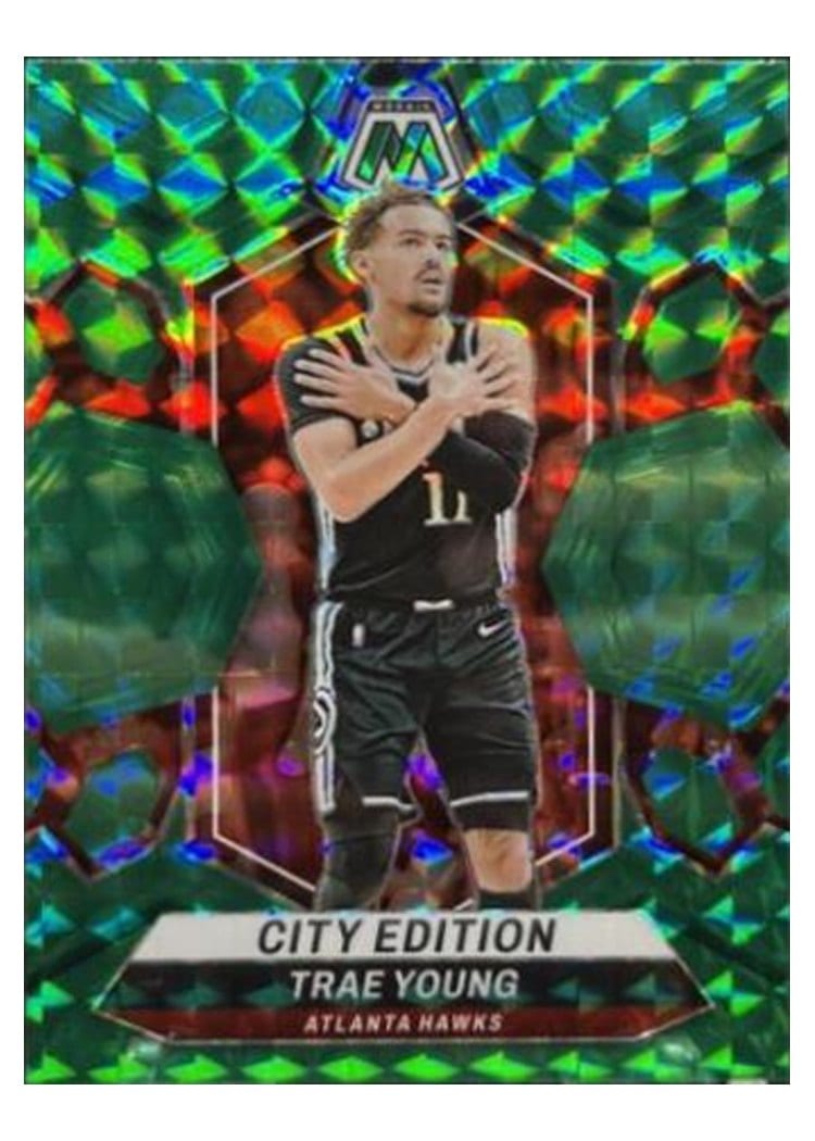 2023-24 Panini Mosaic Base Set Trae Young #274 card