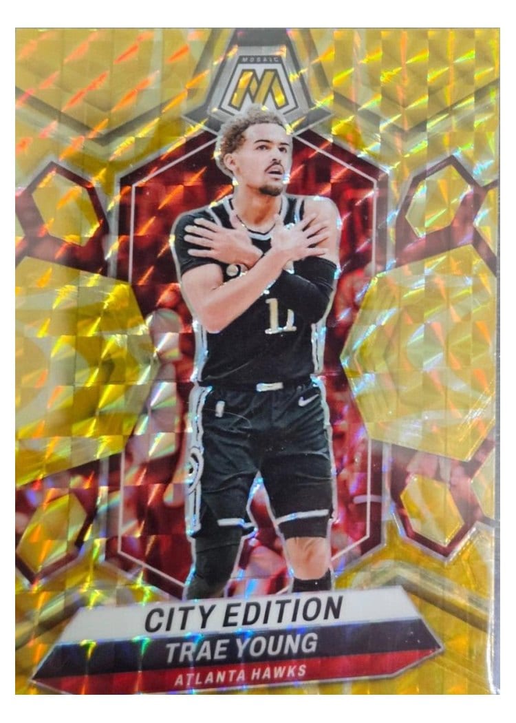 2023-24 Panini Mosaic Base Set Trae Young #274 card