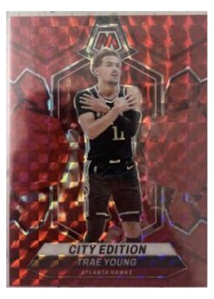 2023-24 Panini Mosaic Base Set Trae Young #274 card