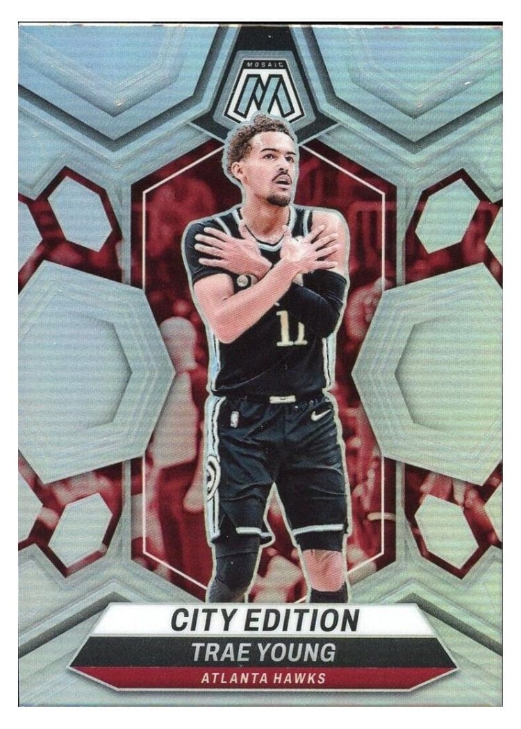 2023-24 Panini Mosaic Base Set Trae Young #274 card