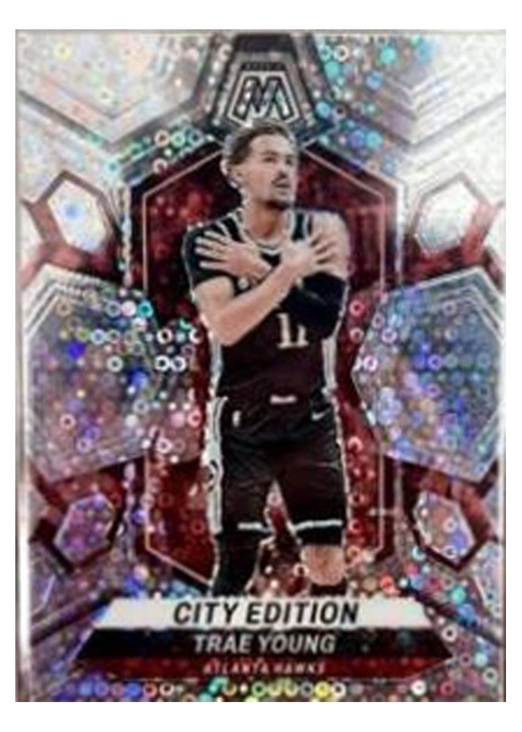 2023-24 Panini Mosaic Base Set Trae Young #274 card