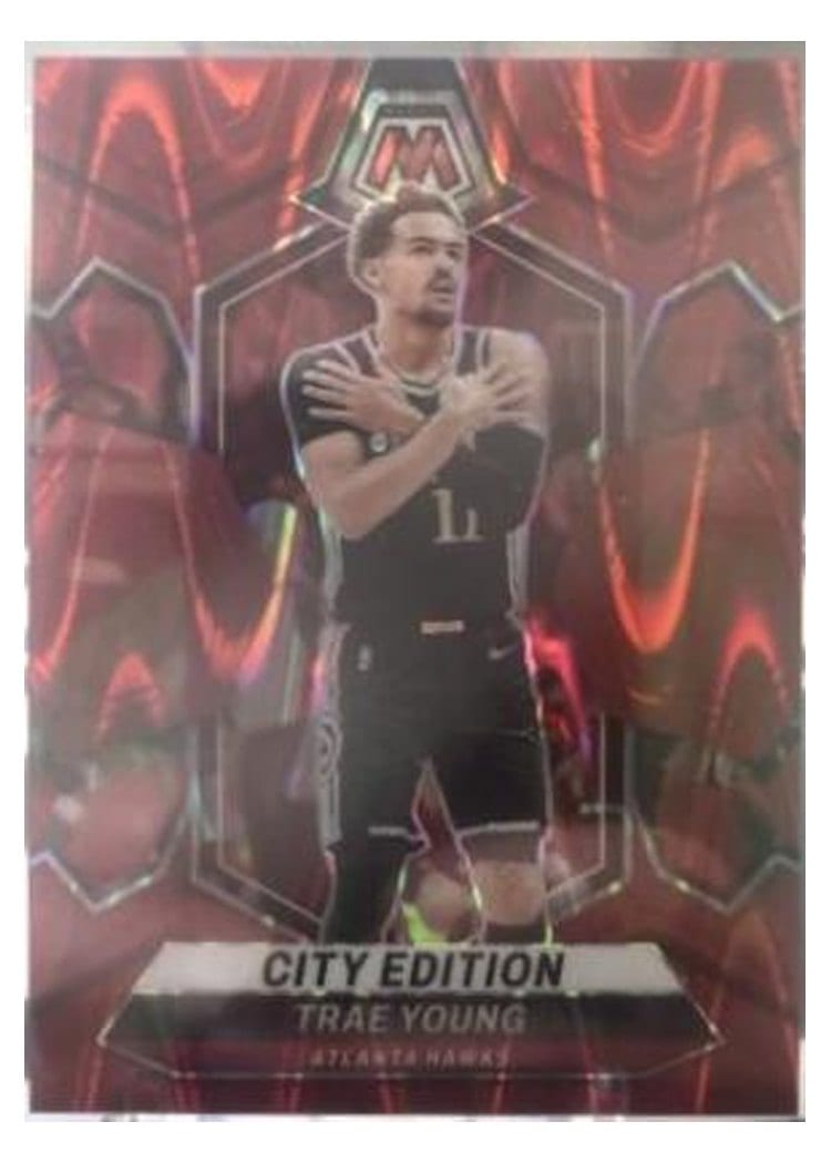2023-24 Panini Mosaic Base Set Trae Young #274 card