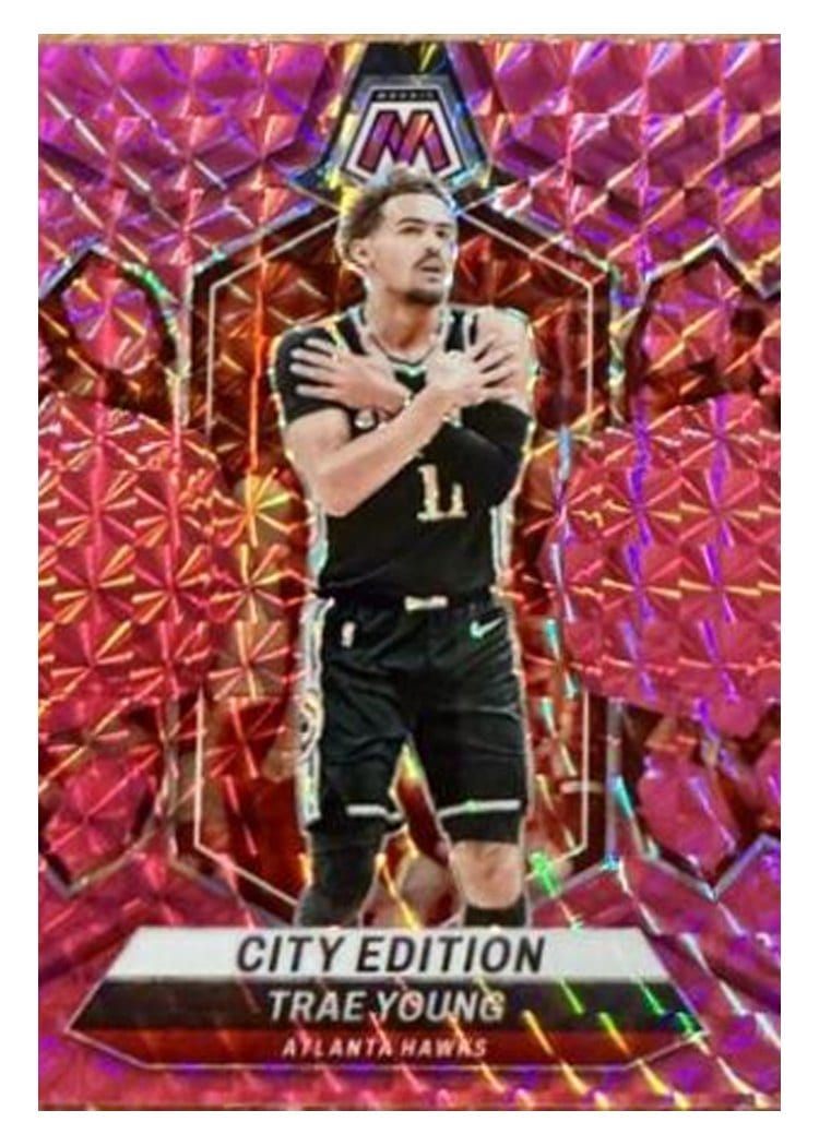 2023-24 Panini Mosaic Base Set Trae Young #274 card