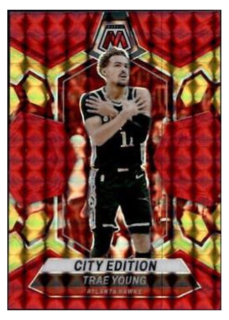 2023-24 Panini Mosaic Base Set Trae Young #274 card
