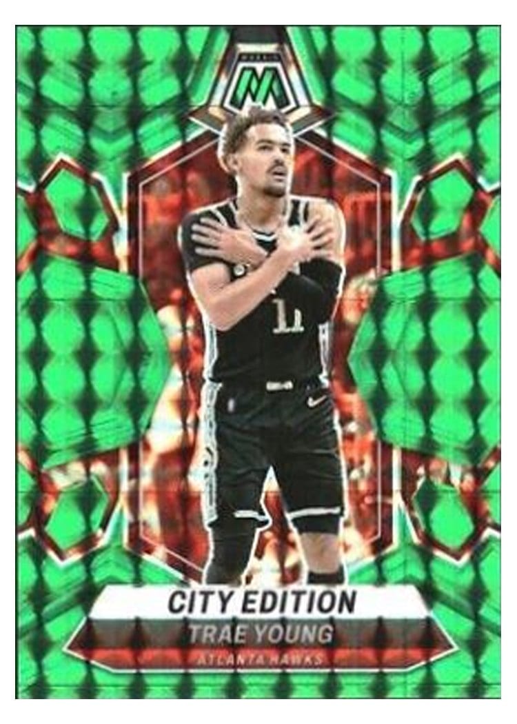 2023-24 Panini Mosaic Base Set Trae Young #274 card