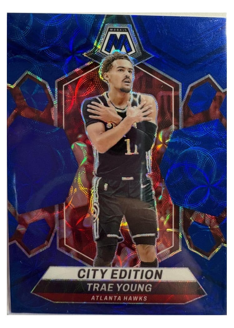 2023-24 Panini Mosaic Base Set Trae Young #274 card