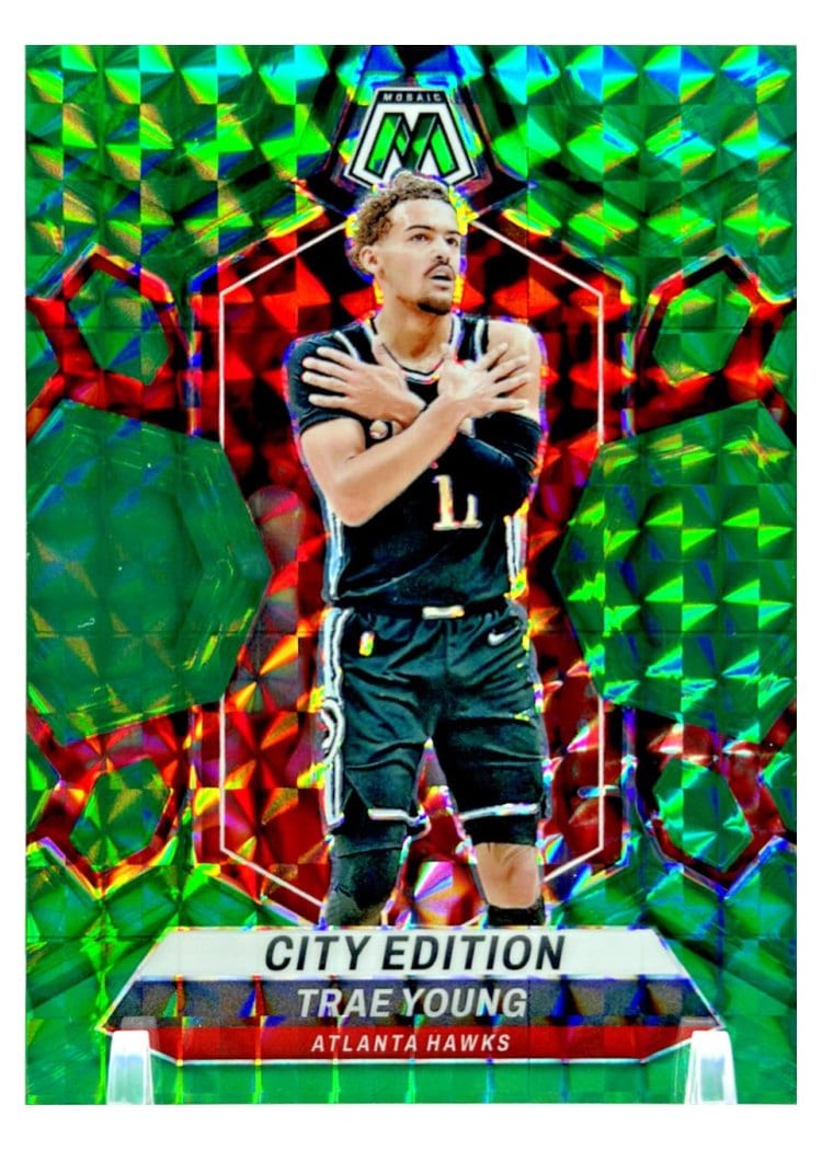 2023-24 Panini Mosaic Base Set Trae Young #274 card