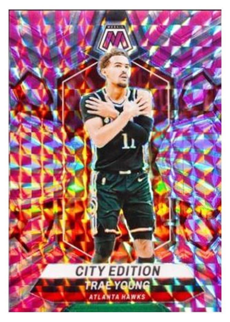 2023-24 Panini Mosaic Base Set Trae Young #274 card