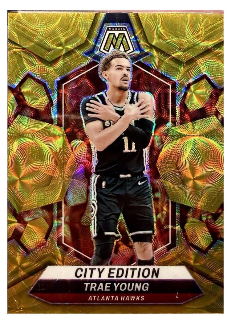 2023-24 Panini Mosaic Base Set Trae Young #274 card