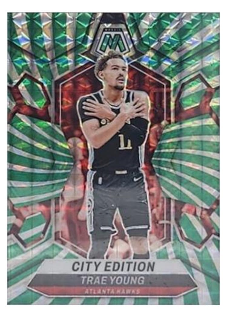 2023-24 Panini Mosaic Base Set Trae Young #274 card