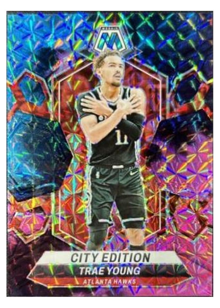 2023-24 Panini Mosaic Base Set Trae Young #274 card
