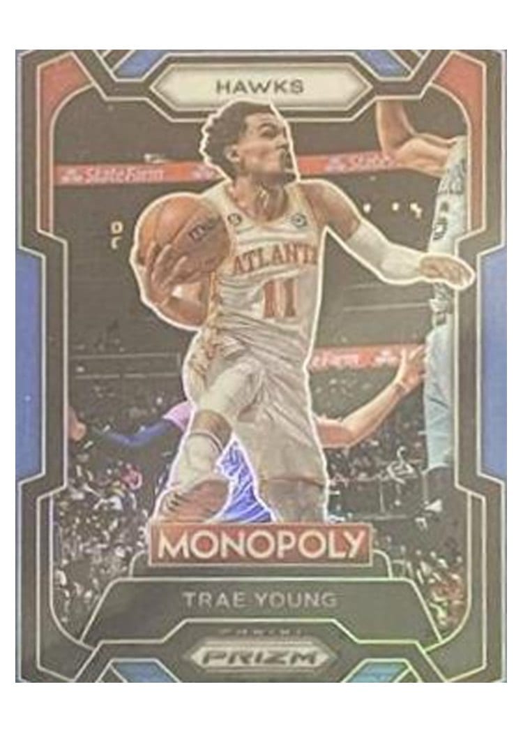 2023-24 Panini Prizm Monopoly Base Set Trae Young #4 card