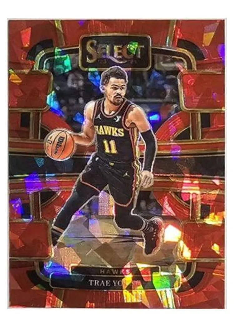 2023 Panini Select Trae Young #43 card