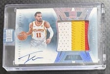 2024-25 Panini Eminence Jumbo Patch Autographs Trae Young #1