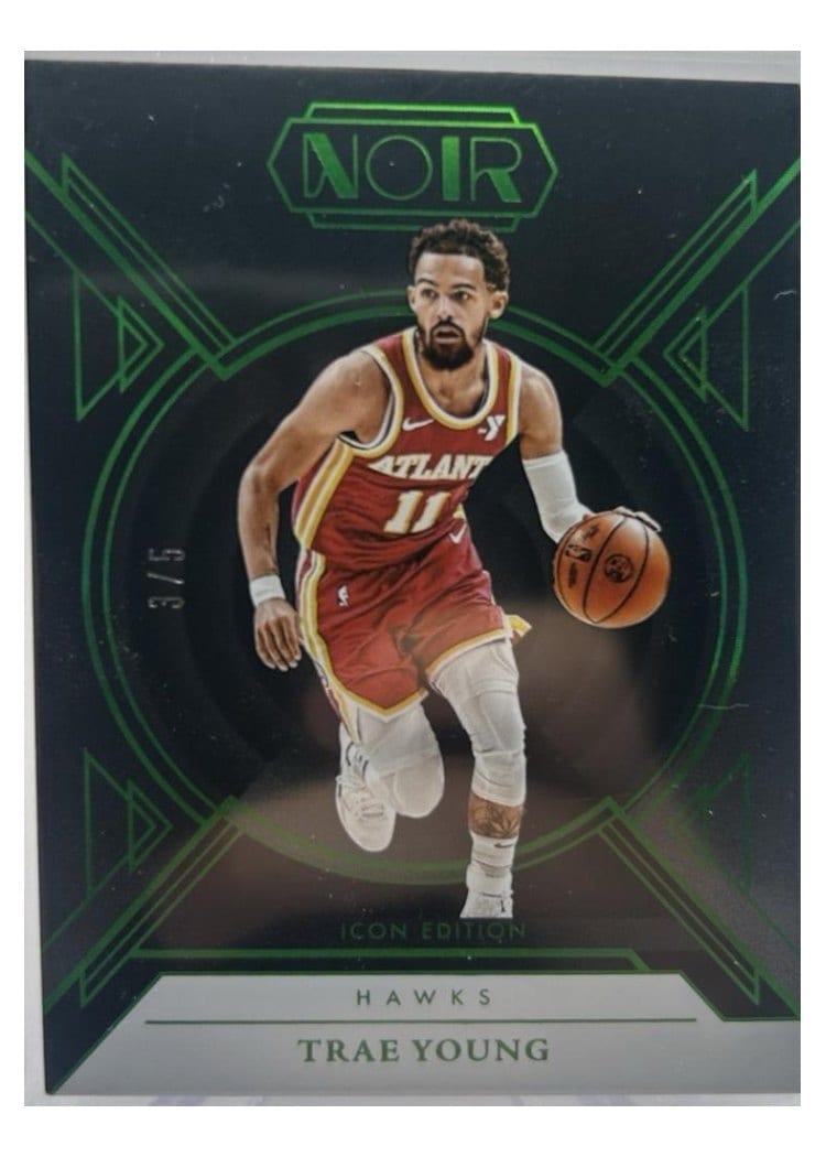 2024-25 Panini Noir Base Set Trae Young #82 card
