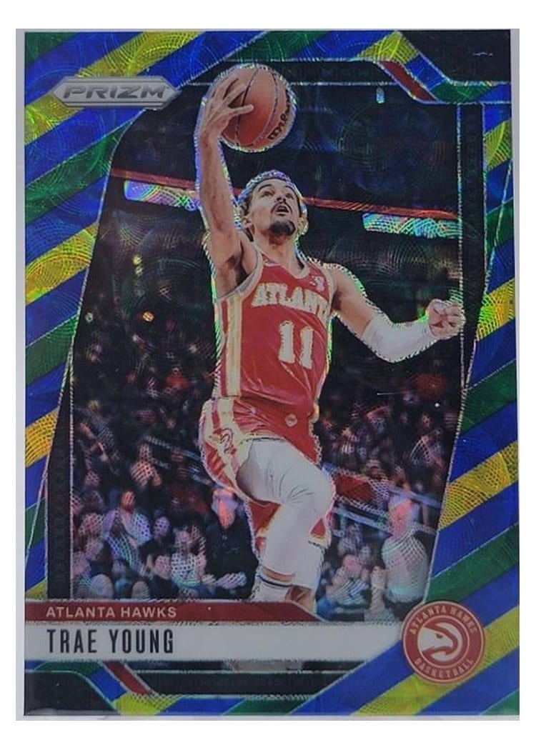 2024-25 Panini Prizm Base Set Trae Young #84 card