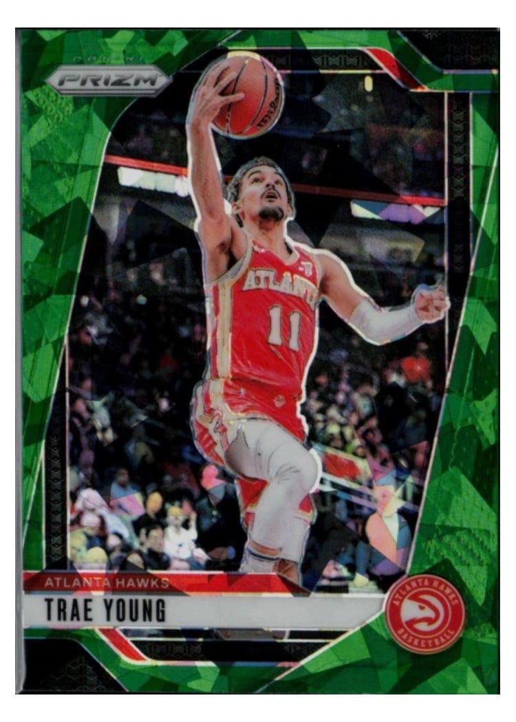 2024-25 Panini Prizm Base Set Trae Young #84 card