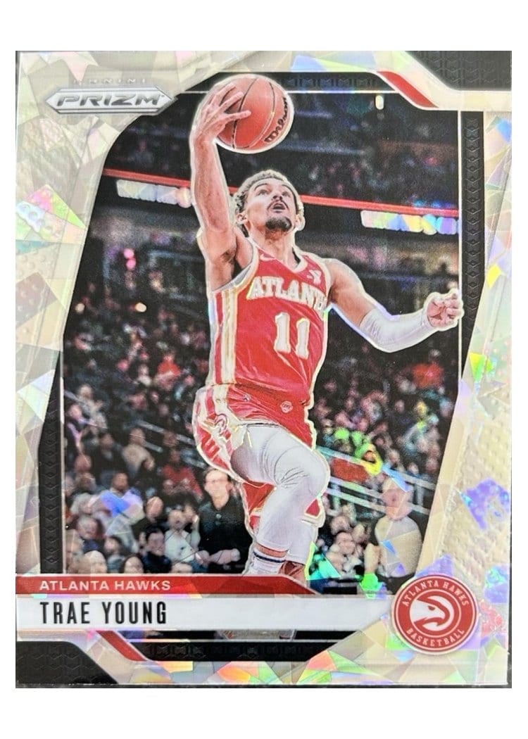 2024-25 Panini Prizm Base Set Trae Young #84 card