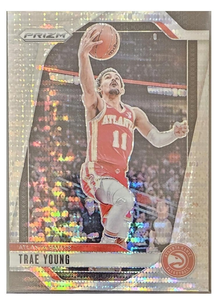 2024-25 Panini Prizm Base Set Trae Young #84 card