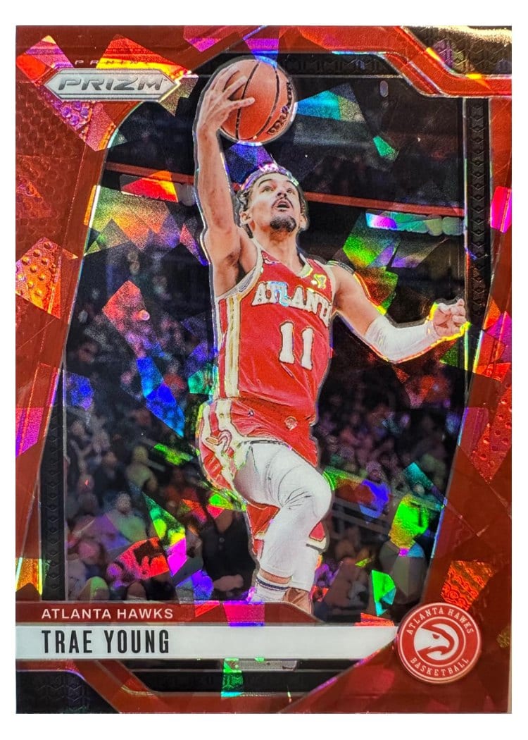 2024-25 Panini Prizm Base Set Trae Young #84 card