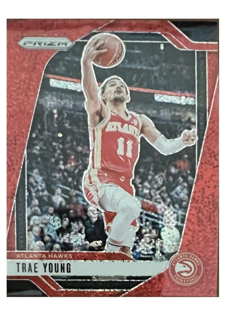 2024-25 Panini Prizm Base Set Trae Young #84 card