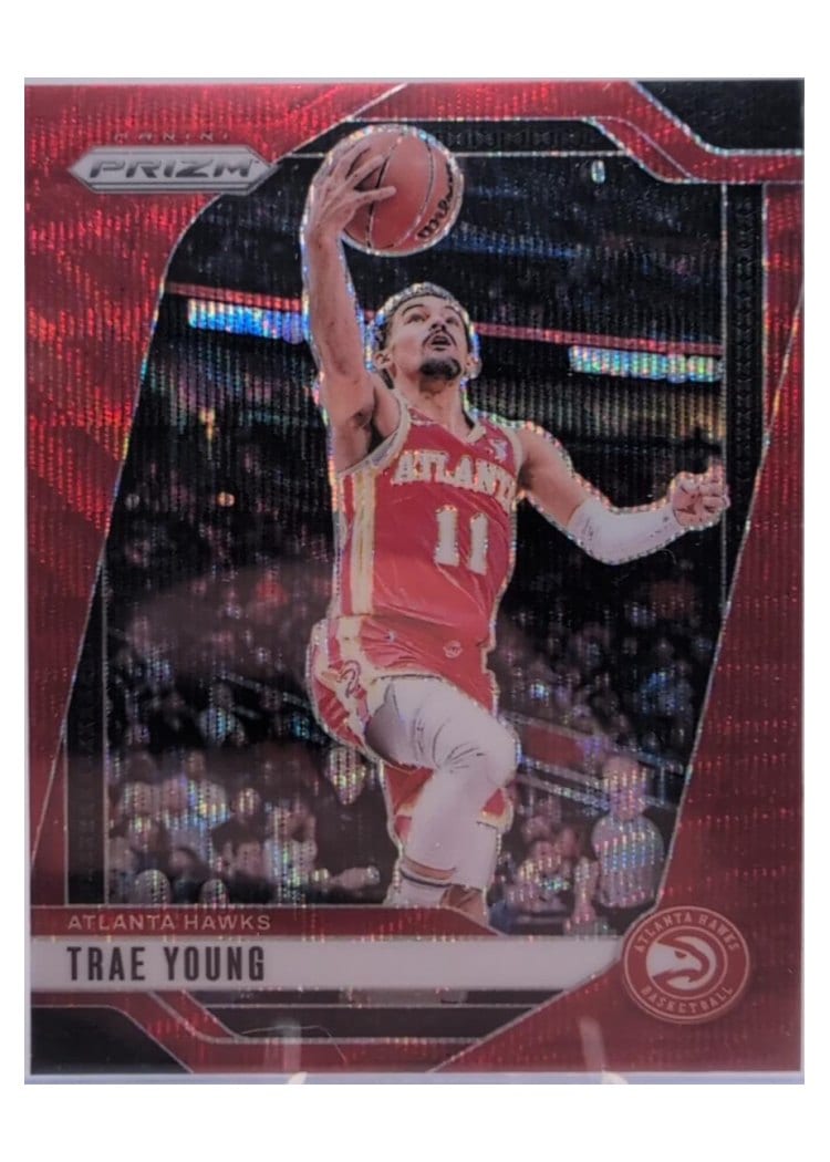 2024-25 Panini Prizm Base Set Trae Young #84 card