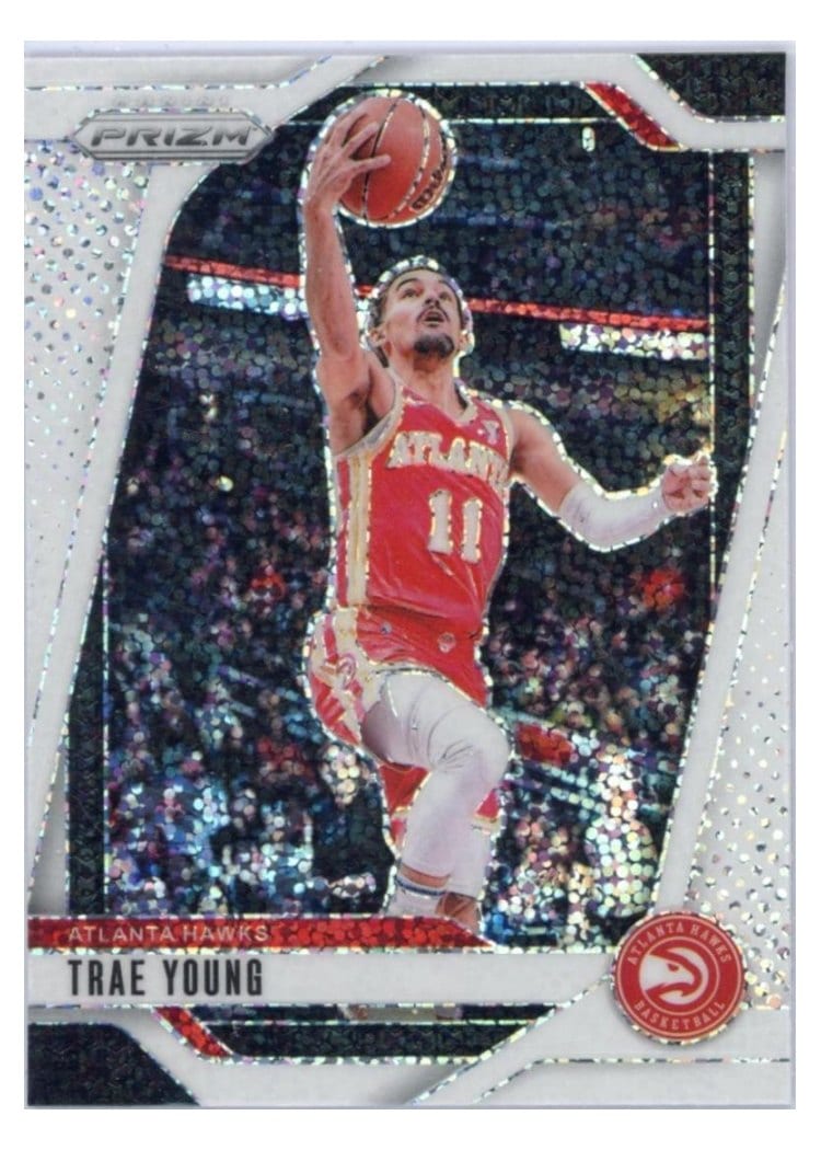 2024-25 Panini Prizm Base Set Trae Young #84 card