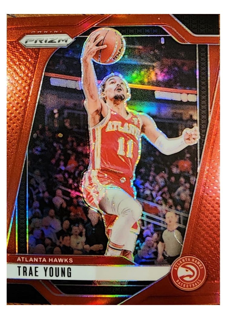 2024-25 Panini Prizm Base Set Trae Young #84 card