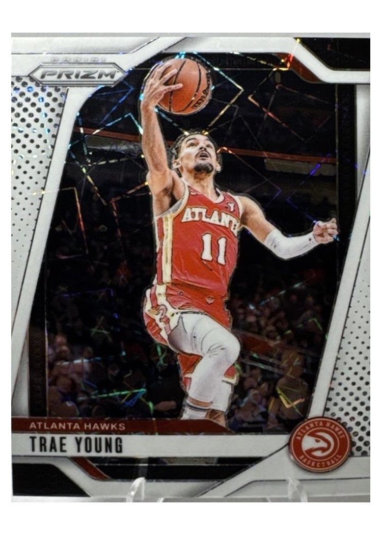 2024-25 Panini Prizm Base Set Trae Young #84 card