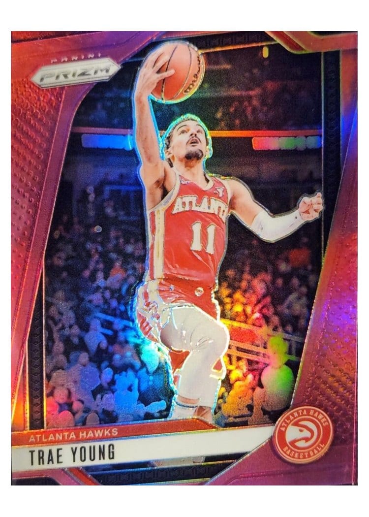 2024-25 Panini Prizm Base Set Trae Young #84 card