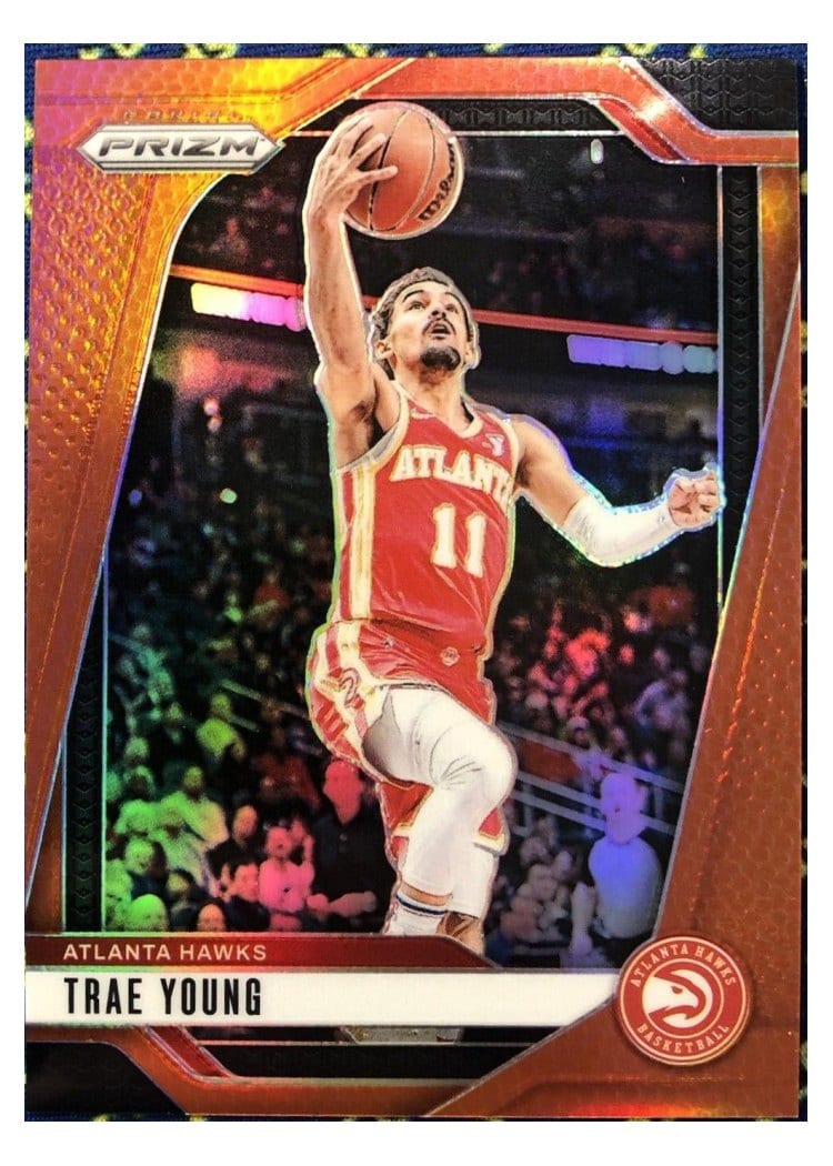 2024-25 Panini Prizm Base Set Trae Young #84 card