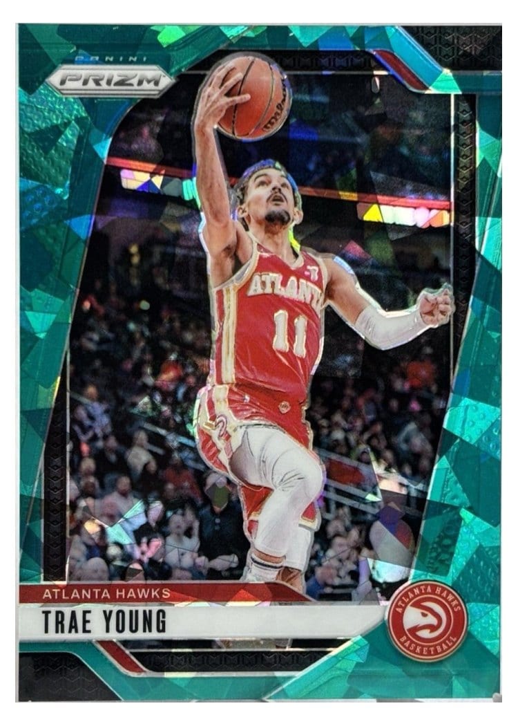 2024-25 Panini Prizm Base Set Trae Young #84 card