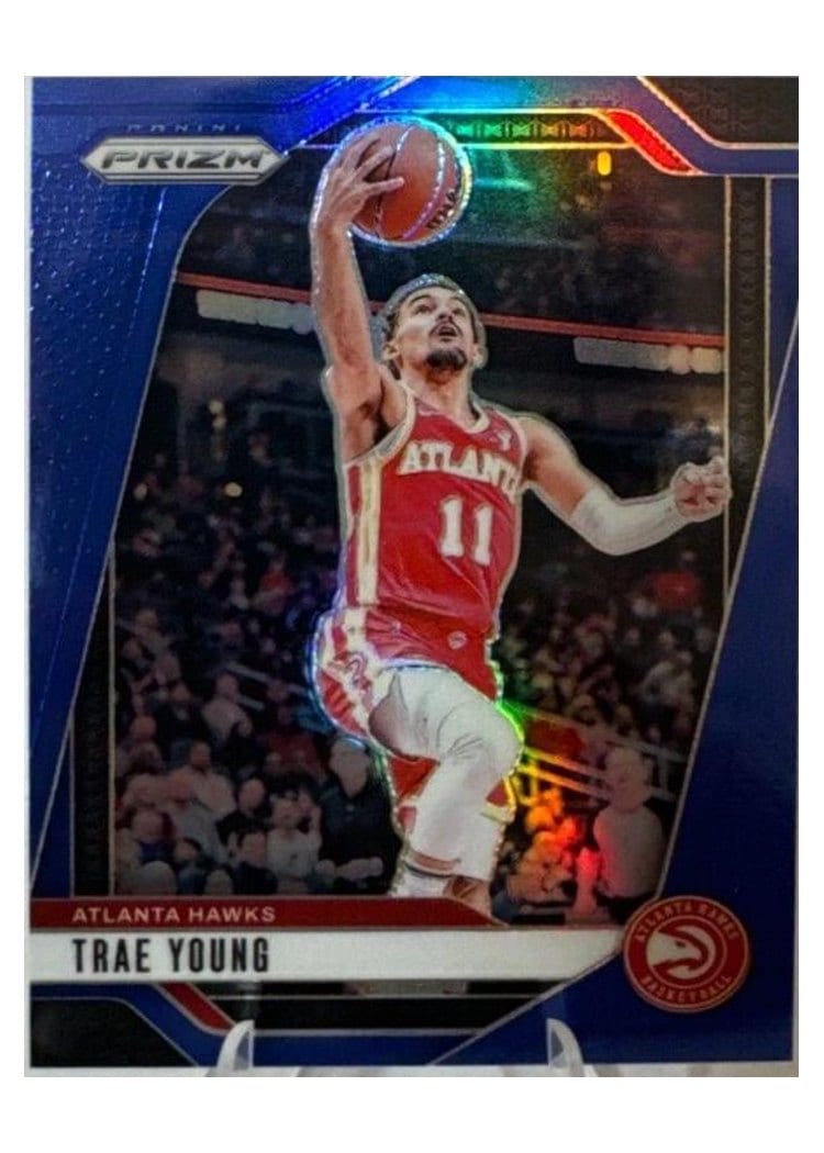 2024-25 Panini Prizm Base Set Trae Young #84 card