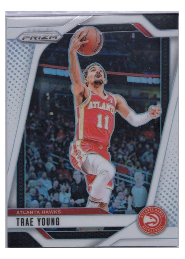 2024-25 Panini Prizm Base Set Trae Young #84 card