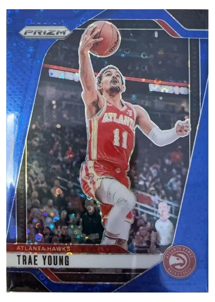 2024-25 Panini Prizm Base Set Trae Young #84 card