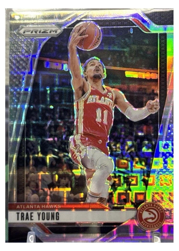 2024-25 Panini Prizm Base Set Trae Young #84 card