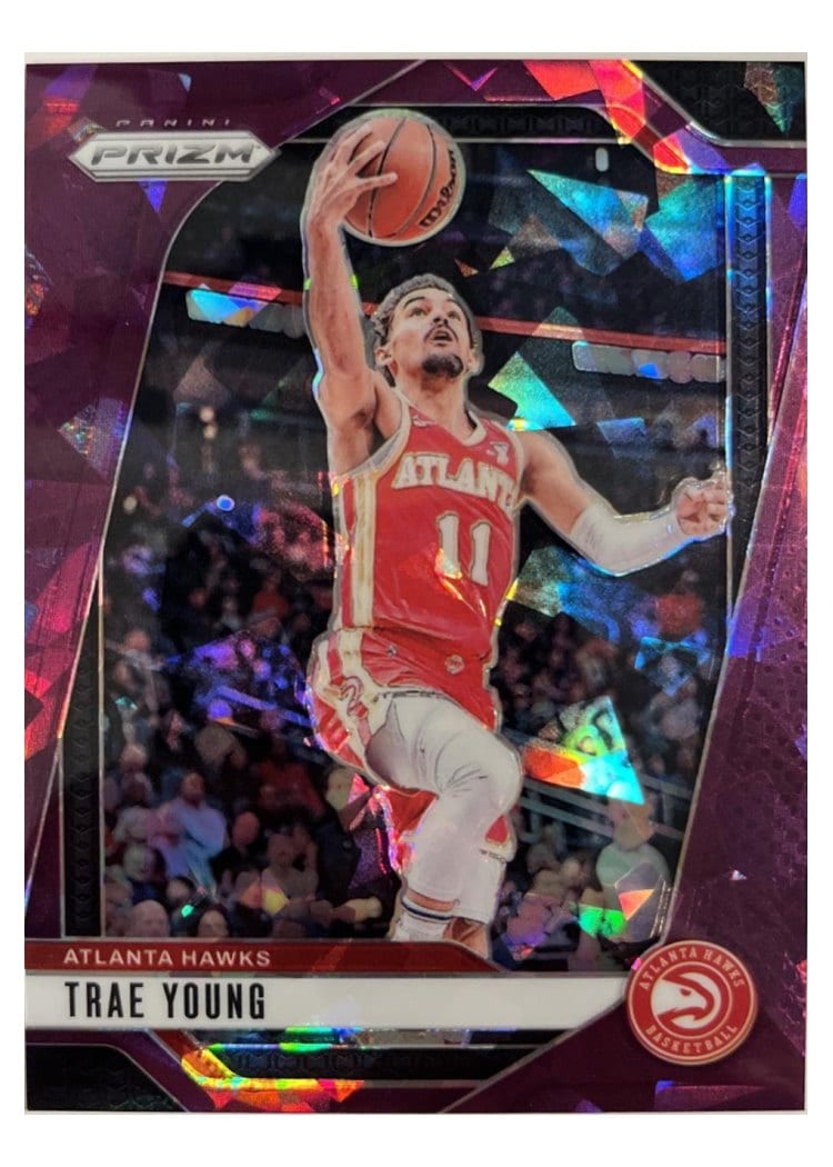2024-25 Panini Prizm Base Set Trae Young #84 card