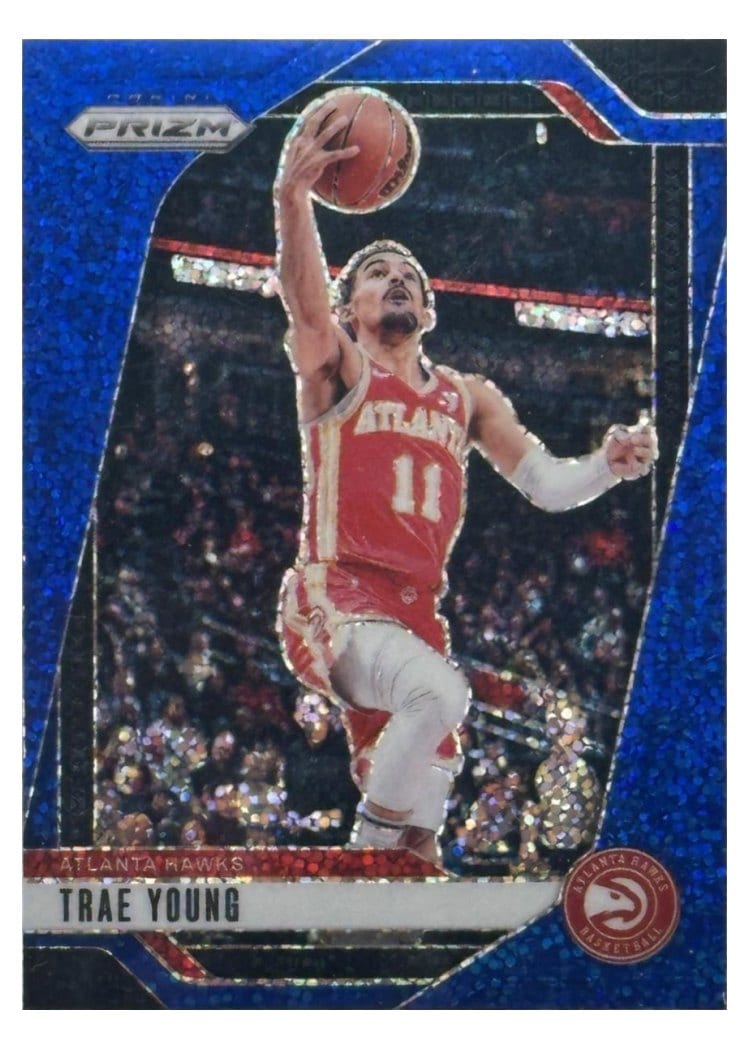 2024-25 Panini Prizm Base Set Trae Young #84 card