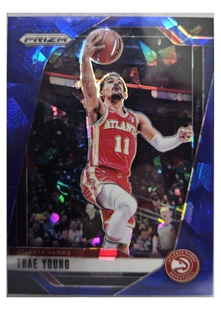2024-25 Panini Prizm Base Set Trae Young #84 card