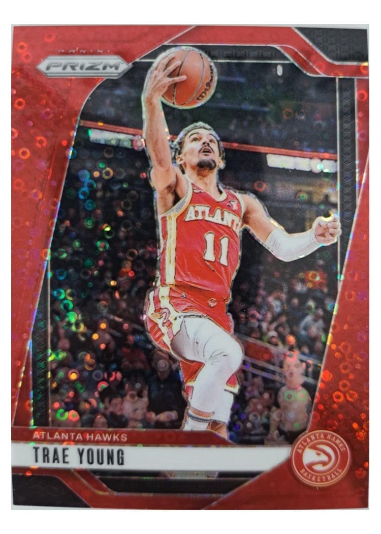 2024-25 Panini Prizm Base Set Trae Young #84 card