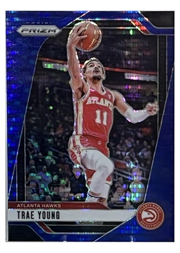 2024-25 Panini Prizm Base Set Trae Young #84 card