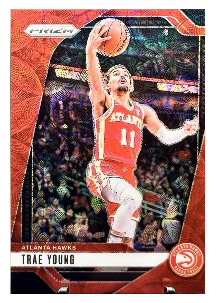 2024-25 Panini Prizm Base Set Trae Young #84 card
