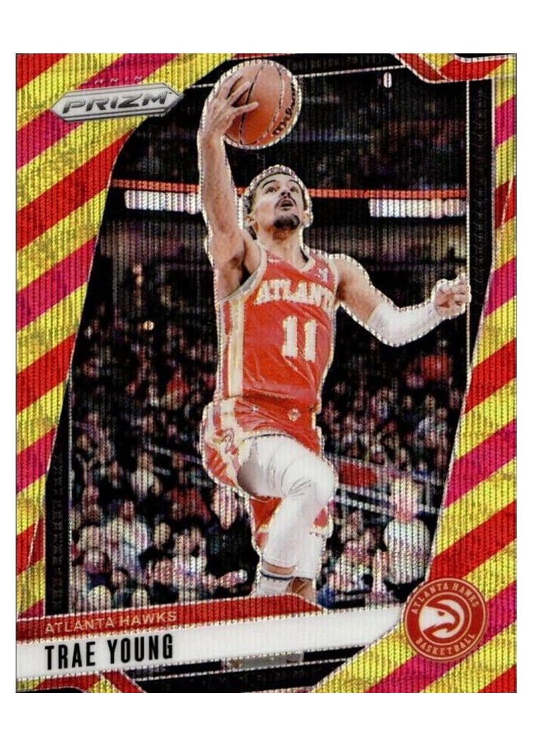 2024-25 Panini Prizm Base Set Trae Young #84 card