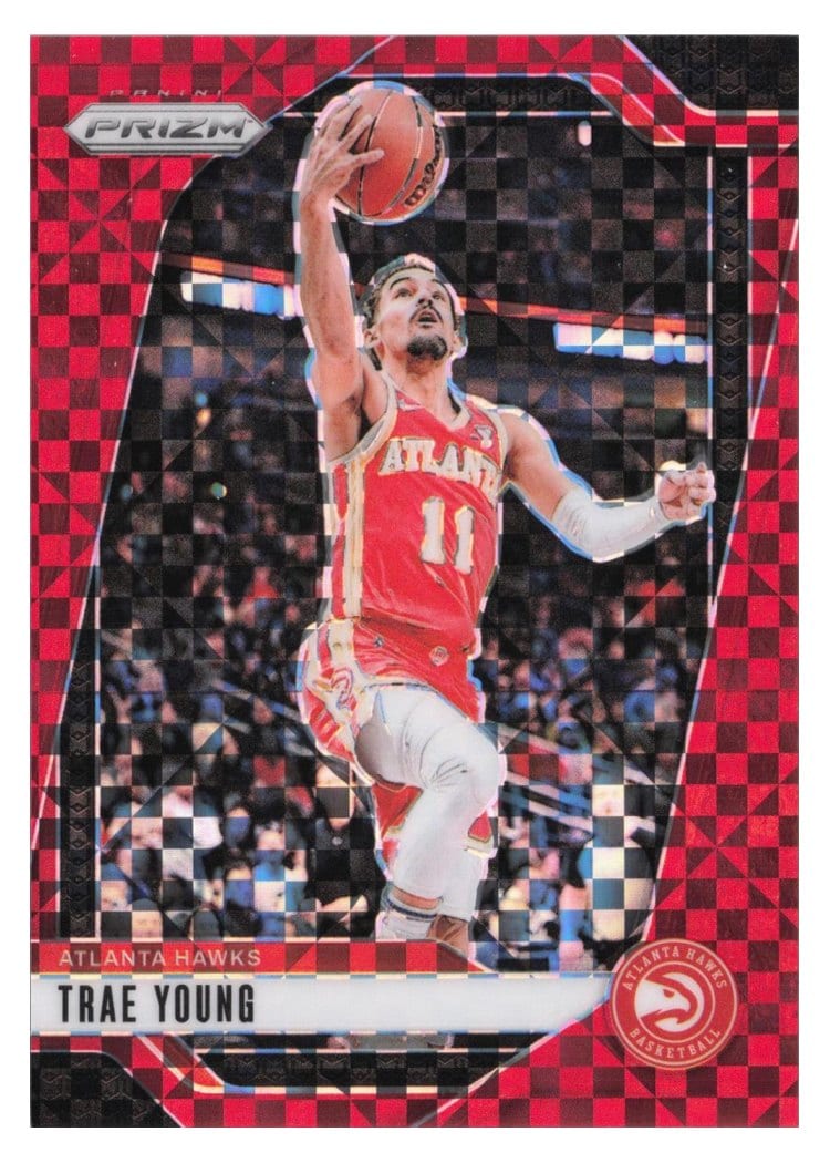 2024-25 Panini Prizm Base Set Trae Young #84 card