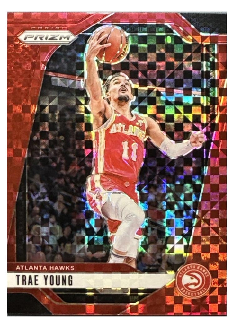 2024-25 Panini Prizm Base Set Trae Young #84 card
