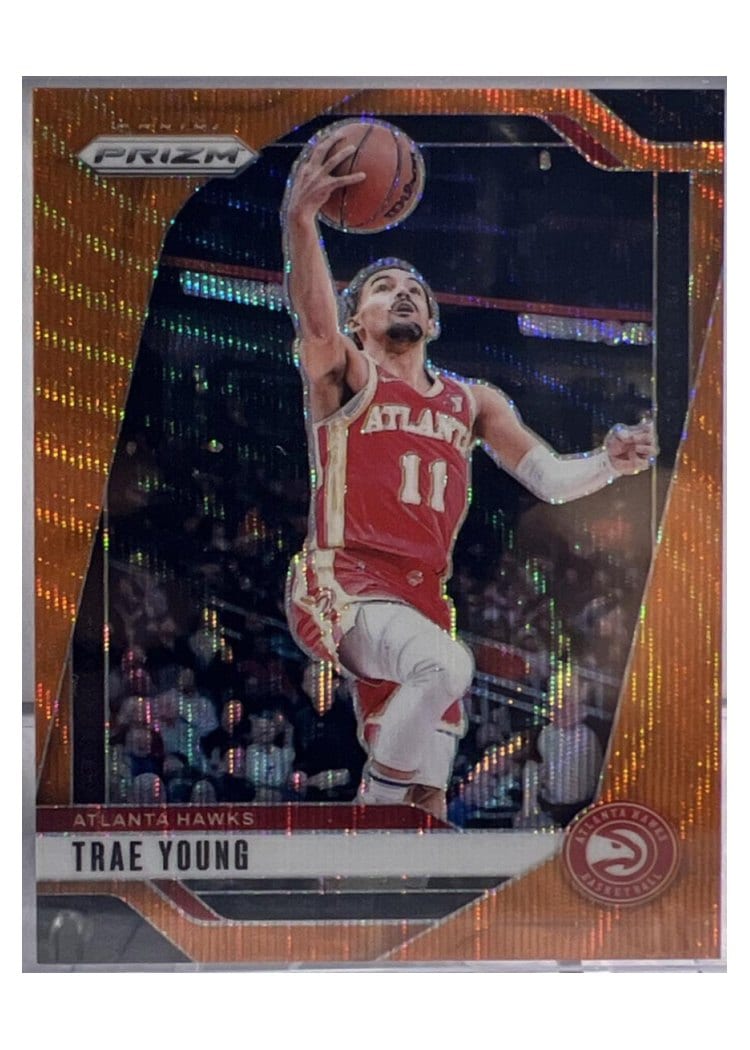 2024-25 Panini Prizm Base Set Trae Young #84 card